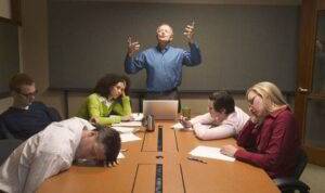 asleep-meetings - image  on http://cavemaninasuit.com