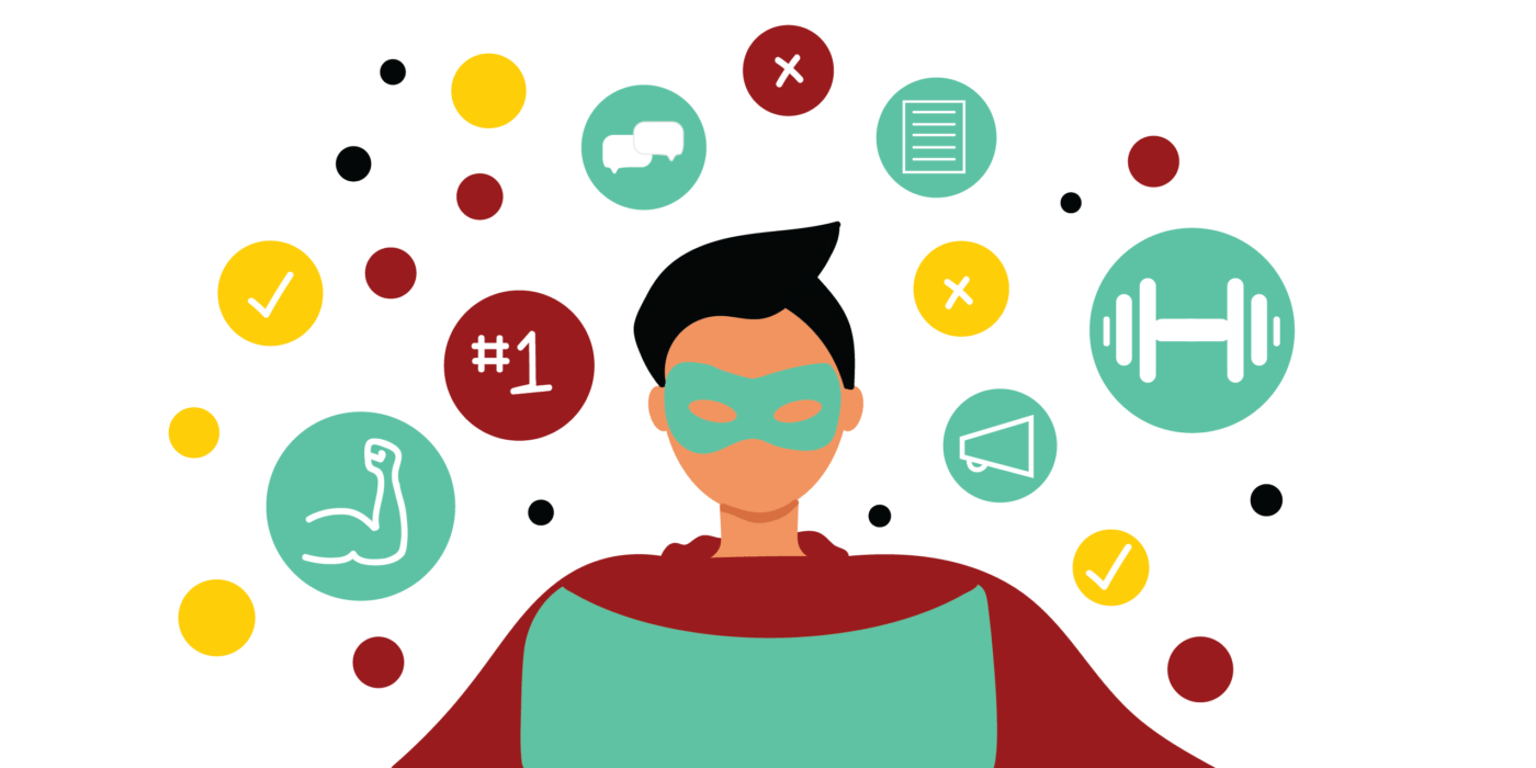 The Best 2 Ways to Recognize Your Employees - image superhero-leader-1-1400x700 on http://cavemaninasuit.com