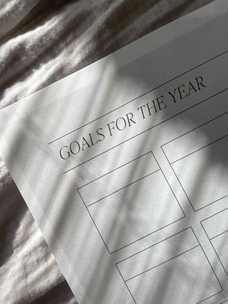 5 Critical Things to Remember When Setting Your Yearly Goals - image pexels-the-sunday-collection-16037850-768x1024 on http://cavemaninasuit.com